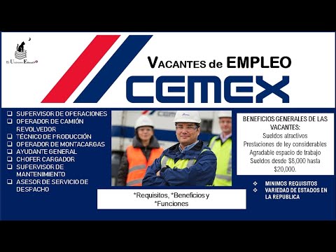 Consigue trabajo en CEMEX: Bolsa de trabajo y oportunidades laborales